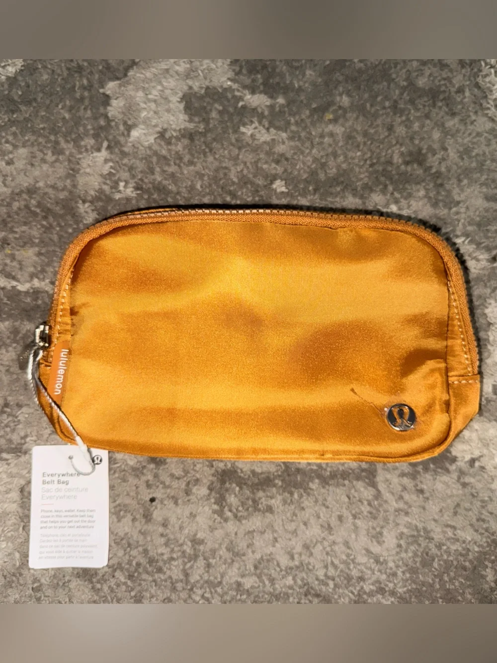 lululemon Everywhere Belt Bag 1L Gold Spice NWT